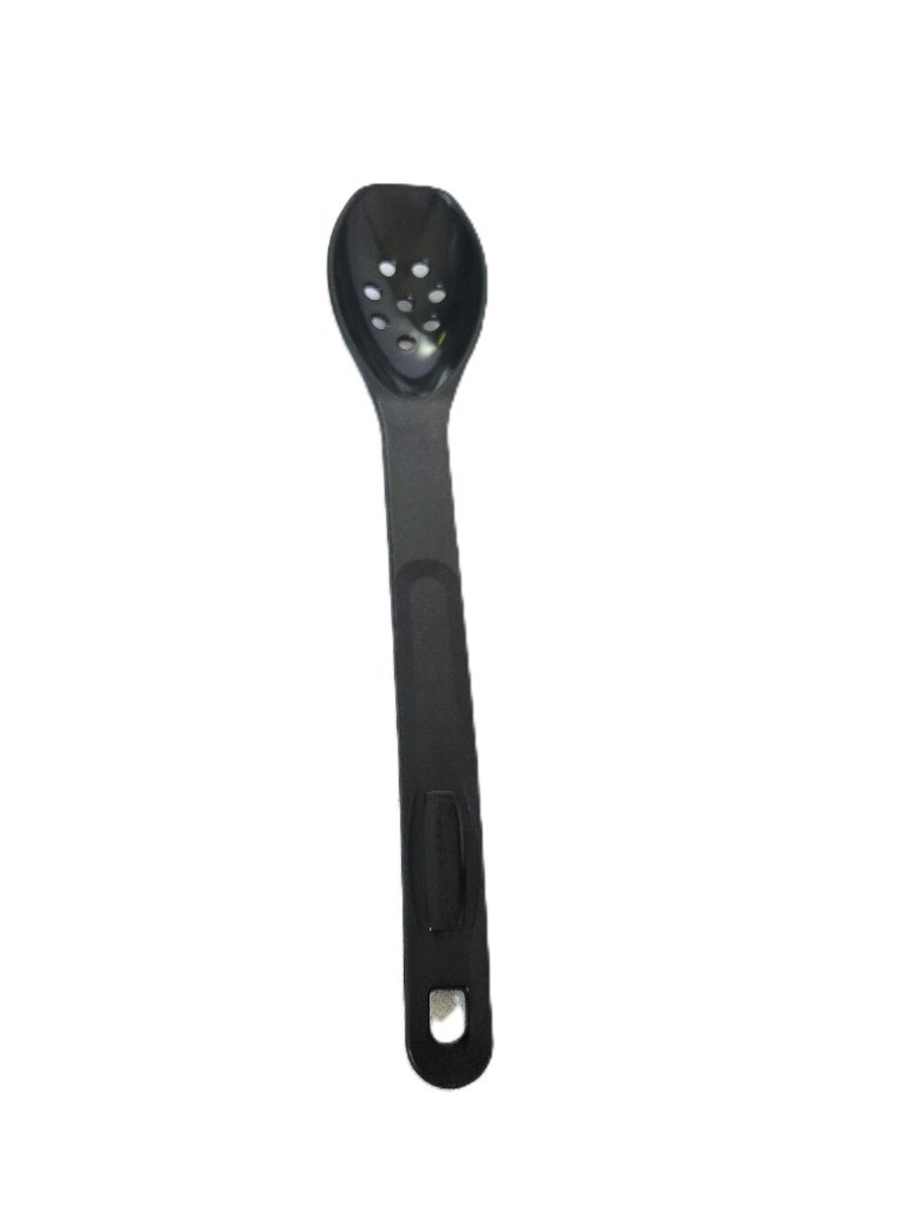 Vintage Rubbermaid 1974 Slotted Spoon Black Nylon Heavy Duty Utensil